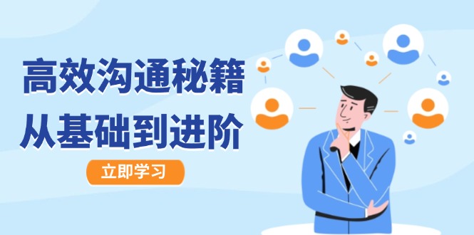 高效沟通秘籍:成长有方向,从基础到进阶,图文音频一应俱全
